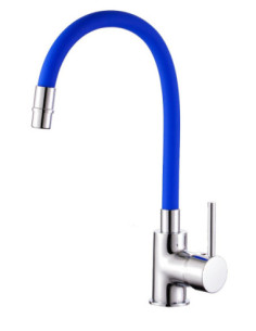 MISCELATORE LAVELLO con bocca flessibile regolabile COLORATA (BLU) ...