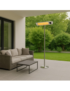 Piantana Infrarossi 2000w Per Esterno Con Design Elegante e Resistente 2