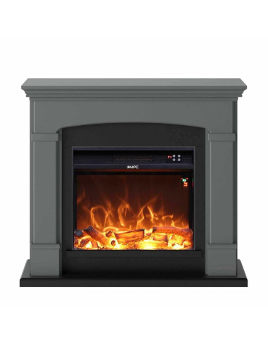 Caminetto Da Terra Grigio Scuro Sined Eleganza e Calore Per La Tua Casa