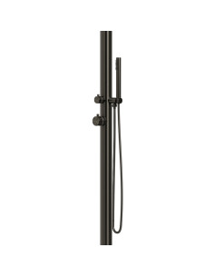 Doccia Inox Canna Di Fucile Per Esterni Design Elegante e Resistente 2