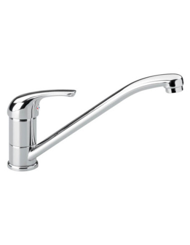 MISCELATORE LAVELLO CROMO bocca girevole GIGLIO | Bagno di Stile
