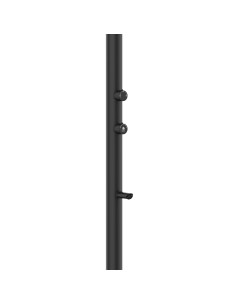 Doccia Nera In Alluminio Con Soffione Iswitch Sensor 2