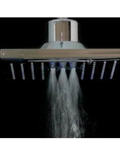 Soffione Doccia Led 5 Sined Design Elegante Materiali Resistenti 3 Funzioni Getto Sensore Infrarossi Termometro Lcd Acquista Ora 2