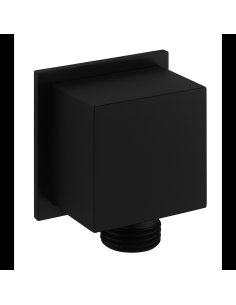 PRESA ACQUA NERO OPACO 1/2 SQUARE | Bagno di Stile