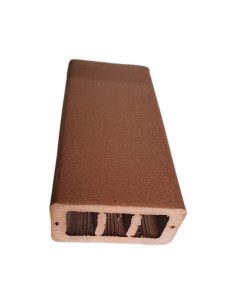 CORRIMANO 12X33 COTTO ARROTATO NATURALE SANNINI (2 PZ UNITI)